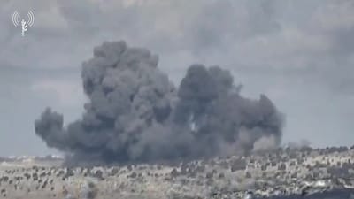 צפו: חוליית מחבלים חוסלה מהאוויר בלבנון