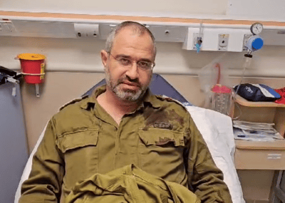 הקצין שנפצע בפיגוע דקירה משחזר: 'מזל שזה הייתי אני'