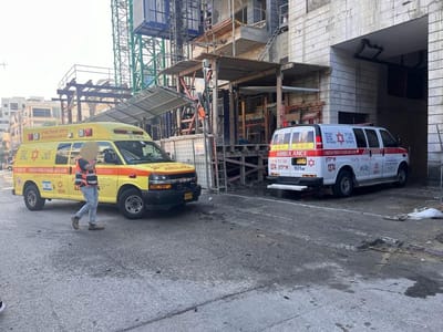 פועל זר מסין נהרג בתאונת עבודה בבת ים