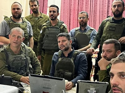 סמוטריץ' הגיע לסיור בעזה: "לא נעצור עד הניצחון"