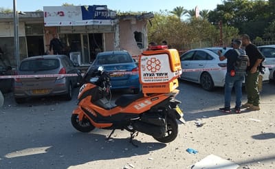 נפל בדרך למקלט: פצוע קל בעקבות המטח לנתיבות