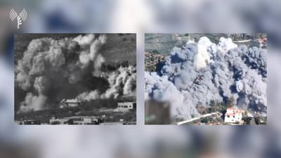 הלחימה בצפון: צה"ל תקף תשתיות טרור של חיזבאללה