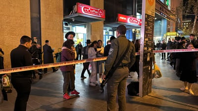אירוע הירי בירושלים: ניסה לדקור שוטרים ונורה