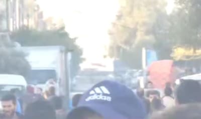 הפלסטינים בהלם: טנקים ישראלים במערב חאן יונס