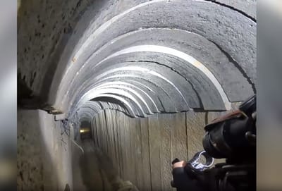 פסע מהגבול: צפו במנהרה שחיברה בין חלקי הרצועה