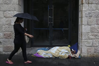 דר רחוב בן 40 מת כתוצאה מהקור