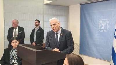 לפיד לסרוגים: זה המחיר כשלא מטפלים בטרור היהודי