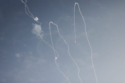 האזעקה בכרם שלום: חיל האוויר יירט רקטה ששוגרה מהרצועה