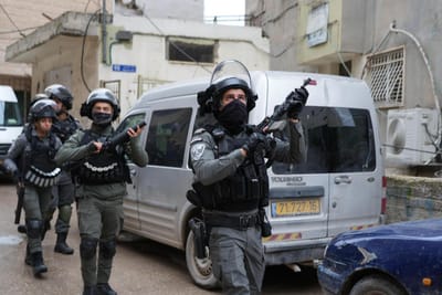 לוחמי מג"ב אטמו את ביתו של המחבל מצומת ראם
