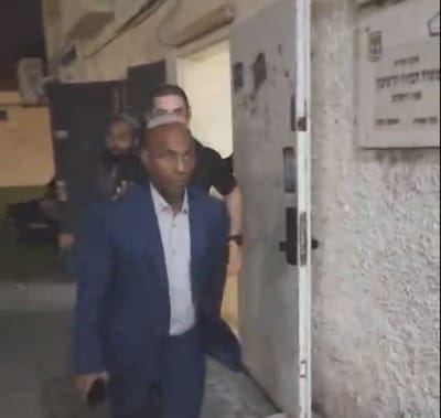 המטח לאשקלון: צפו בח"כ משה סולמון יורד למקלט