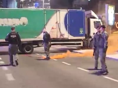 ההפגנה בקפלן: נעצר חשוד בזריקת רימון עשן
