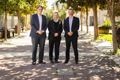 לא רק רב ופוסק: התפקיד החדש של הרב רימון