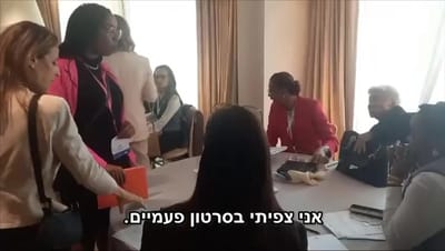 עימות נוסף מול נציגת אלג'יר: "זה לא סרטון מזויף"