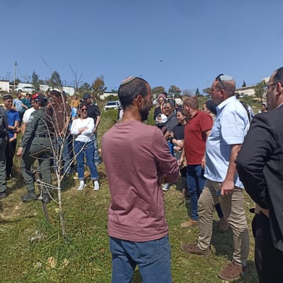 בעקבות לחץ המועצה; העקירה בנוקדים נעצרה
