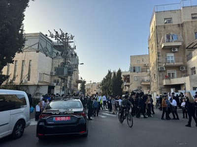 מספר פצועים כתוצאה מקריסת מבנה בירושלים