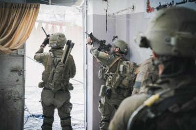 צפו: הפשיטה האחרונה של צה"ל בחאן יונס