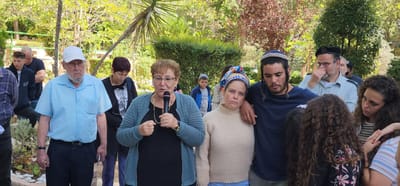 מצמרר: ההספד שנשאה אלמנתו של אלירז פרץ