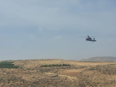 חילוץ חם: 30 מתנדבים ומסוק פינו מטיילות בנחל ייטב
