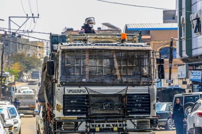 למרות הירי בכרם שלום: מעבר ארז עובד כרגיל