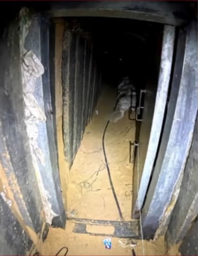 תיעוד: צה"ל השמיד מנהרת ענק שהובילה לציר פילדלפי