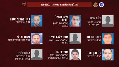 אלו 9 המחבלים שחוסלו בבית הספר בעזה
