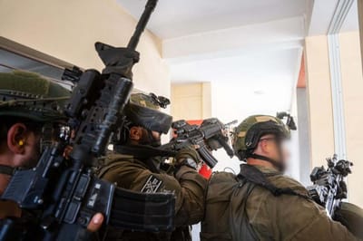 הכוחות בזמן החילוץ (דובר צה"ל)