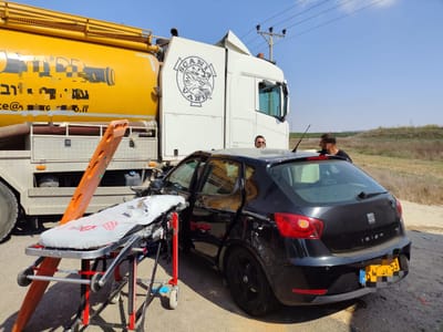 הרוגה ו-3 פצועות קשה בתאונה בכביש 35
