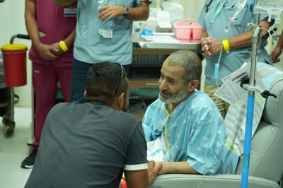 הרצוג שוחח עם פרחאן קאדי: "פתאום אני שומע עברית מחוץ לדלת"