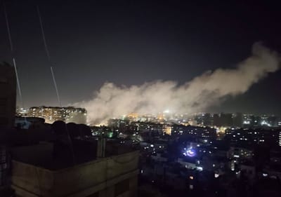 מי היעד? תקיפה אווירית בשכונת היוקרה של דמשק