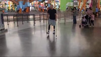 נס: אלישע מדן שנפצע אנוש בעזה שוב הולך. צפו בתיעוד