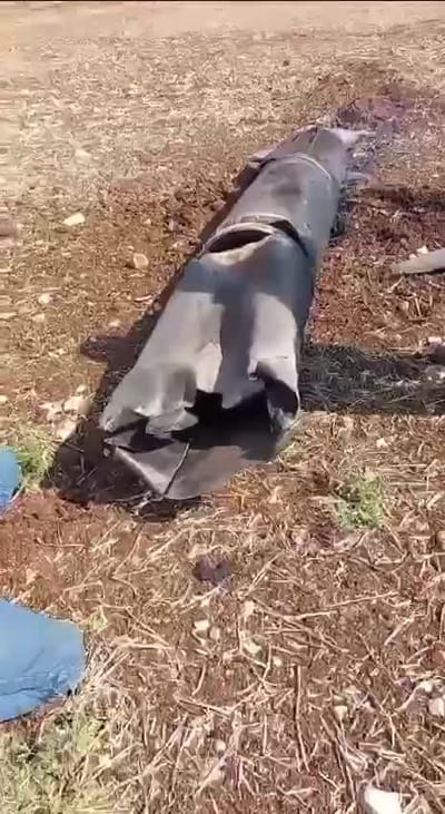 תיעוד דרמטי: רקטה התפוצצה מטרים ספורים מרכב חונה
