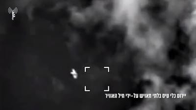 מלחמה בצפון: כטב"ם שחצה מלבנון יורט בגליל | צפו