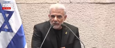 לפיד: "אם ישראל לא תצא למהלך מדיני החמאס יחזור לשלוט בעזה"