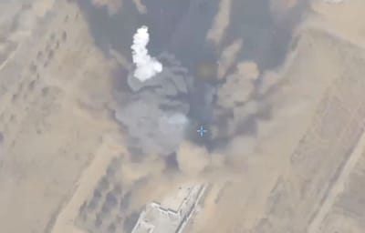 צה"ל תקף משגר רקטות שהוסתר במרחב ההומניטרי