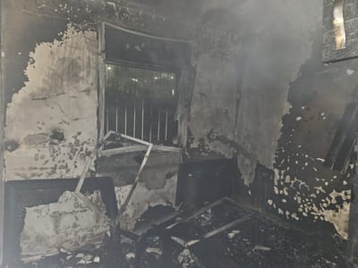 אסון במודיעין עילית: חדר הילדים נשרף כליל בגלל חנוכייה