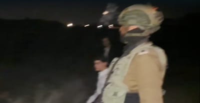 עשרות נערים ניסו להיכנס לעזה ונעצרו. צפו בתיעוד