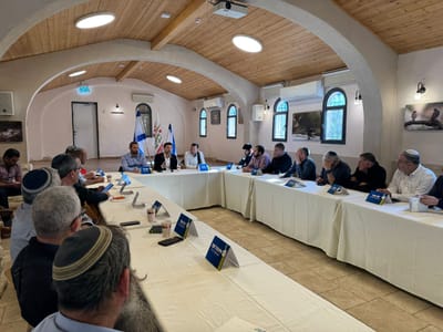 סמוטריץ' לראשי הרשויות: "לעבור מהגנה להתקפה גם ביו"ש"