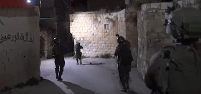 (המבצע בג'נין: קרדיט דובר צה"ל)
