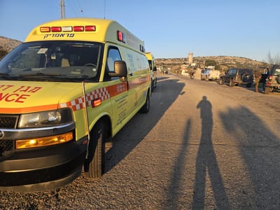 פיגוע ירי בבקעת הירדן: 7 פצועים, 2 במצב אנוש