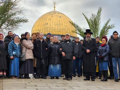 עשרות עלו להר הבית לציון שנה לנפילתו של הלוחם