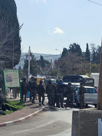 ניסיון דריסה בכניסה לבסיס בשומרון: המחבל נוטרל, אין נפגעים