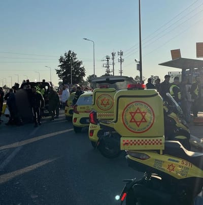 פיגוע הדריסה בצומת כרכור: הפצועה אנוש – נערה בת 17