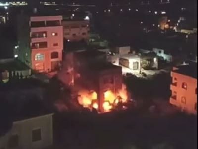 צה"ל פוצץ את ביתו של המחבל שרצח את אמנון מוכתר