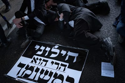 מעצר המשתמטים: החרדים מאיימים כי יפילו את הממשלה