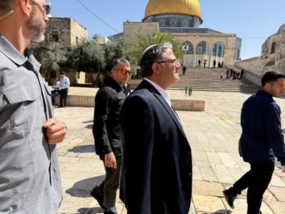 בן גביר על הר הבית: "במשמרת שלנו התחלנו לתקן, נעלה עוד קומה"