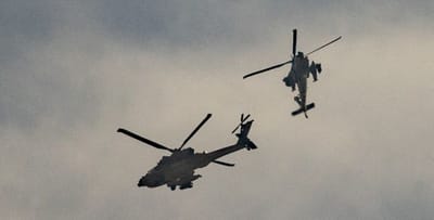 בפעם השנייה בתוך חודש: מסוק קרב הפיל פצצה בשל תקלה