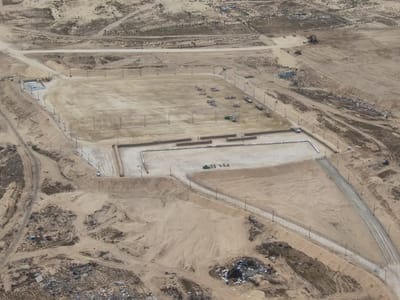לא נכנעים: מרכז חלוקת הסיוע שנפרץ אמש חזר לפעילות