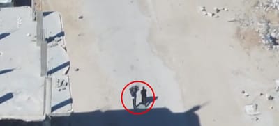 המחבלים נשאו מטען בתוך שק: הטיל נורה וחיסל אותם | צפו