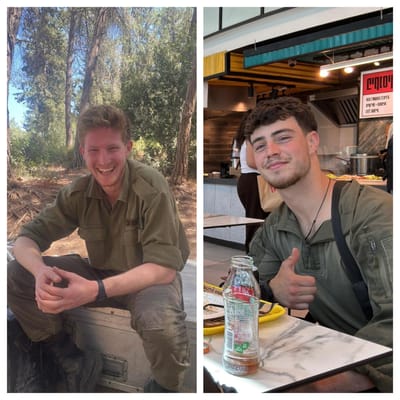 הותר לפרסום: תום רוטשטין ואורי יהונתן כהן נפלו בחאן יונס