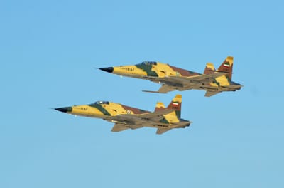 הטייסים האיראנים נטשו את המטוסים וברחו
